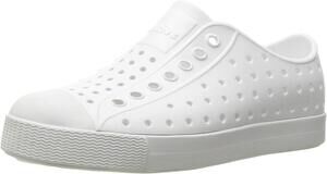 NATIVE SHOES - JEFFERSON CHILD, SHELL WHITE/SHELL WHITE, C4 M US